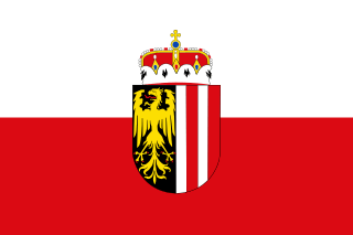 Flagge von Oberösterreich